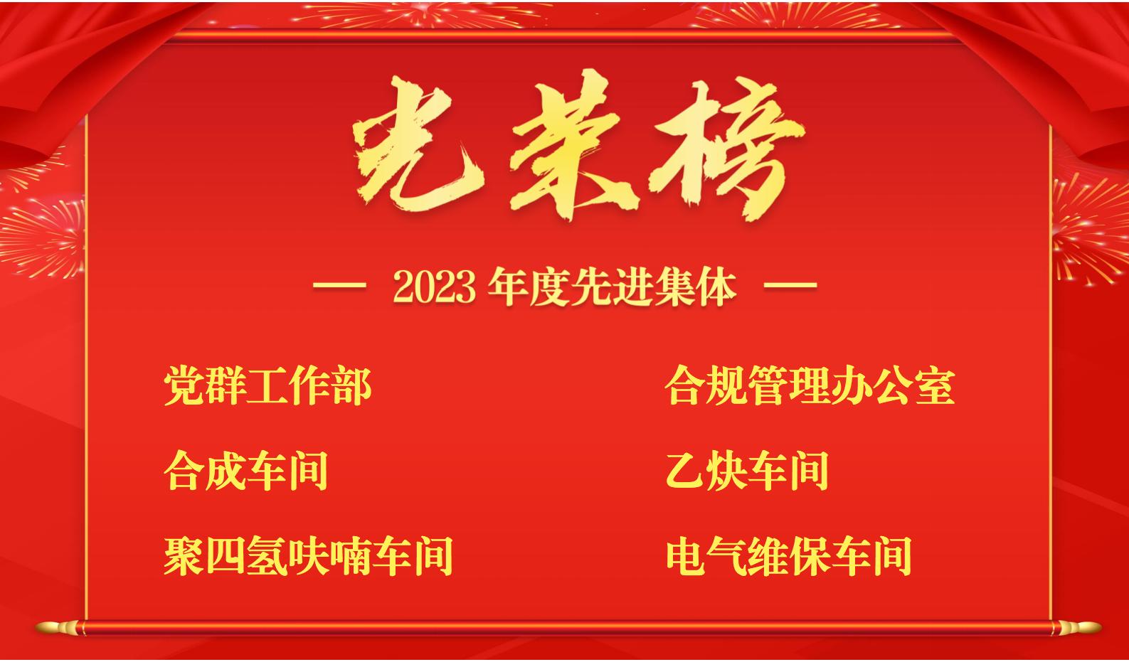 2023年度先进工作者、先进集体